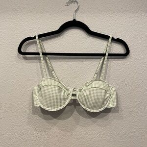 Checkered Bikini Top